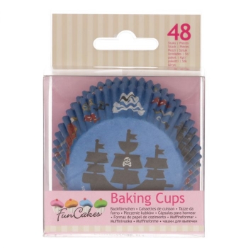 Cupcake Baking Cases - Pirates